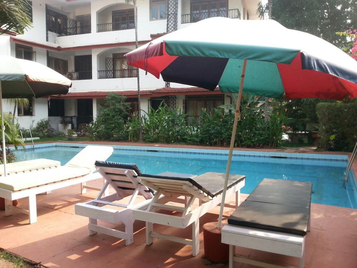 Diana Apartments Candolim Exterior foto